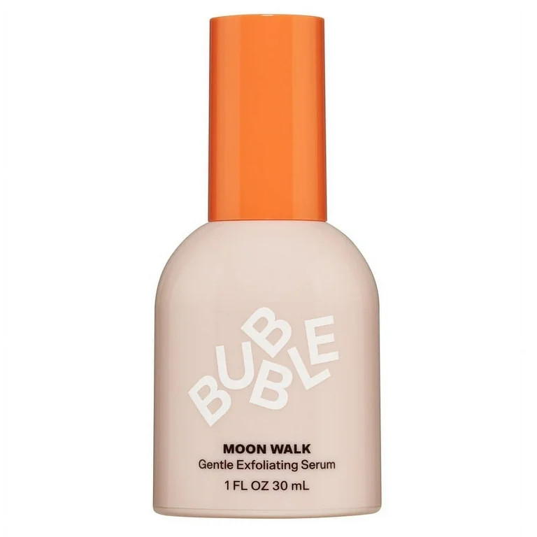 Bubble Skincare Moon Walk Gentle Exfoliating Serum, Everyday Care, All Skin Types 1 fl oz / 30ml | Walmart (US)