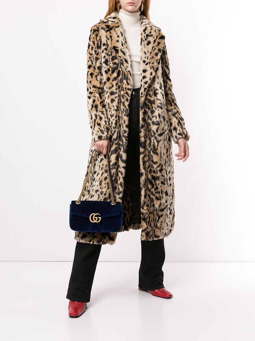 New SeasonUnreal Furleopard-print coat | Farfetch Global
