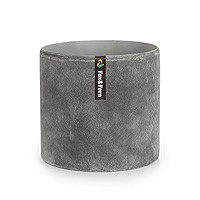Fox & Fern Indoor Plant Pot, 10 Inch Plant Pots Indoor, Flower Pots, Gray Planters for Indoor Pla... | Amazon (US)