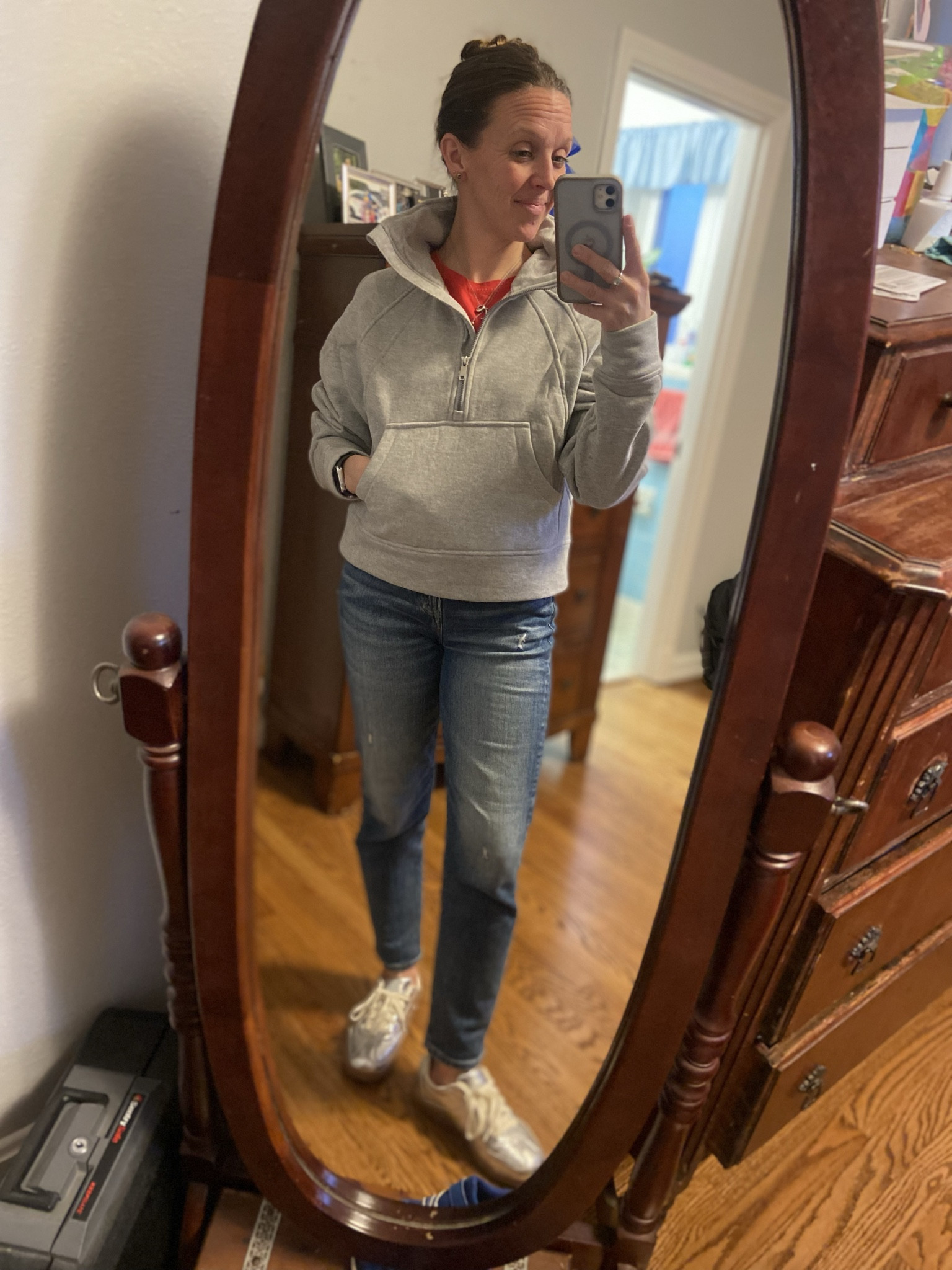 $20 - I got that designer lookalike pullover and it is so comfortable and warm without feeling heavy, I was really surprised and I’m really glad I got it.  


#amazon #designerdupe #lookalike #salefinds #croppedpullover #budgetfriendly #under20 #tennisshoes #walmart #LTKU #LTKOver40 


#LTKFindsUnder50 #LTKActive #LTKSaleAlert