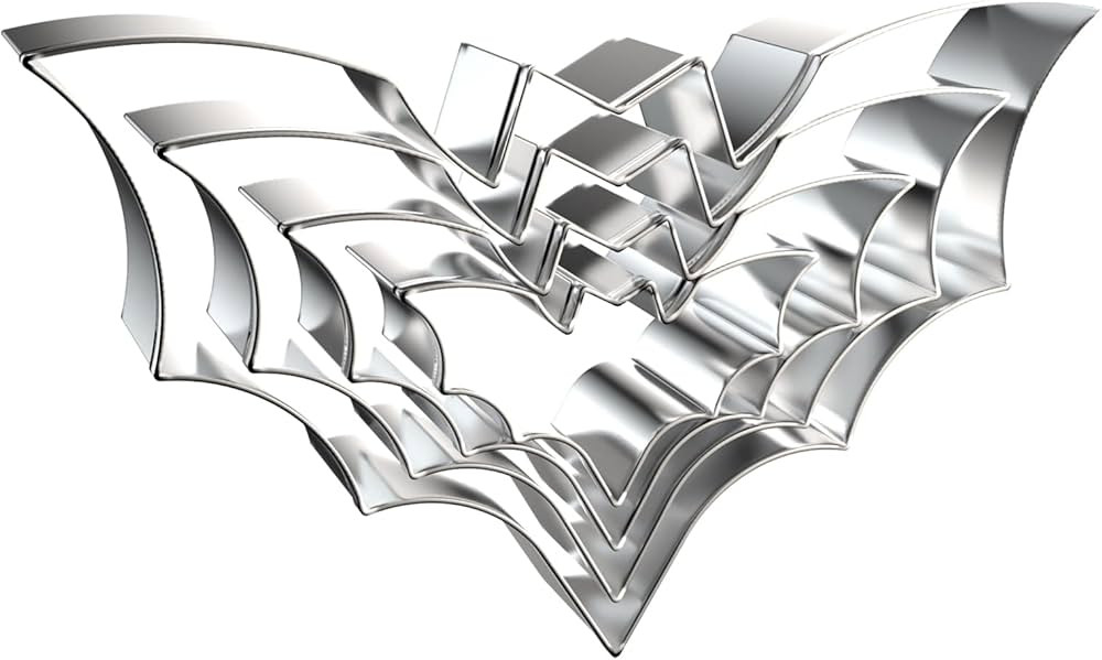 Bat Cookie Cutter Set - 5 inch, 4 inch, 3 inch, 2 inch - 4 Piece Halloween Cookie Cutters Shapes ... | Amazon (US)
