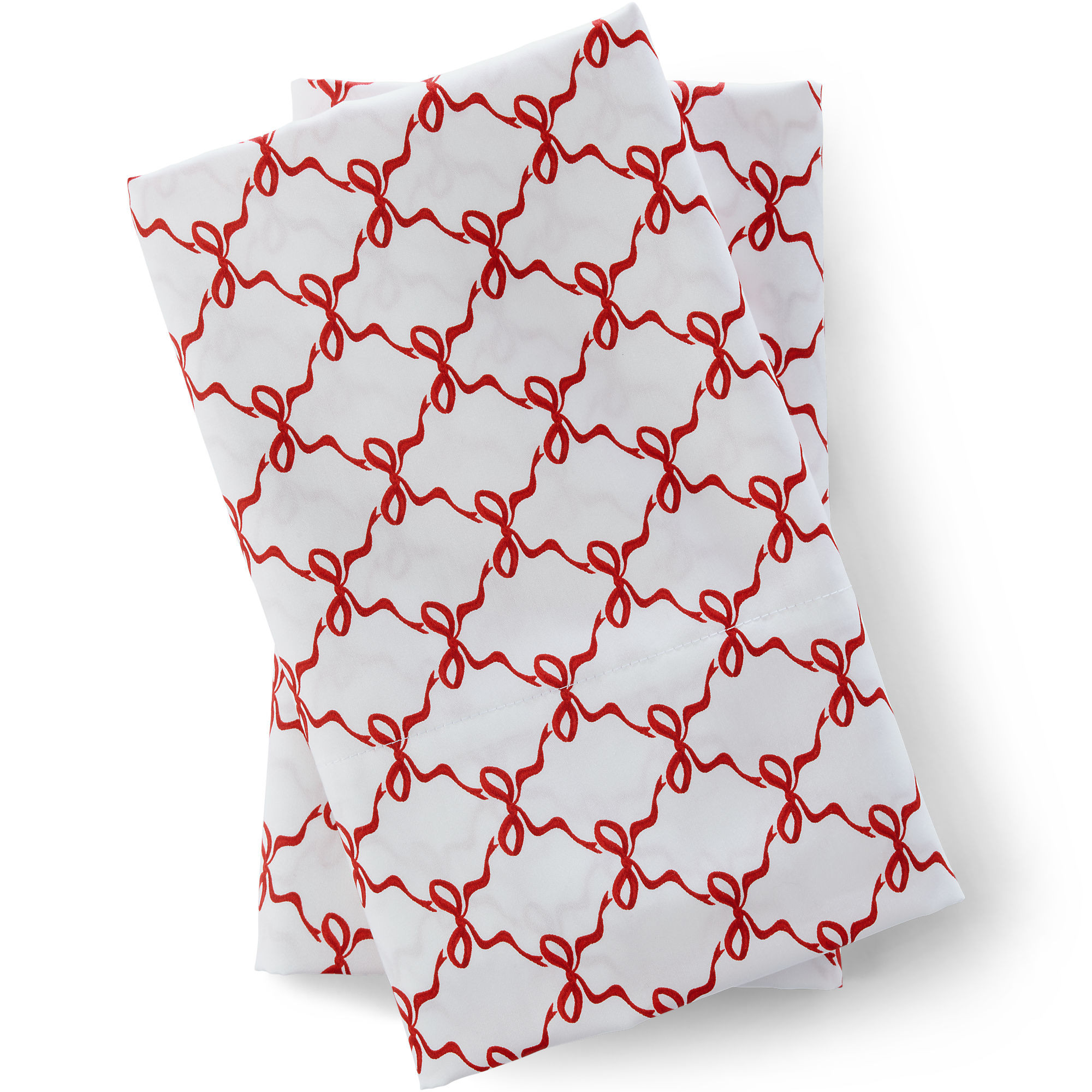 400 Thread Count Premium Supima Cotton Sateen Pillowcases | Lands' End (US)