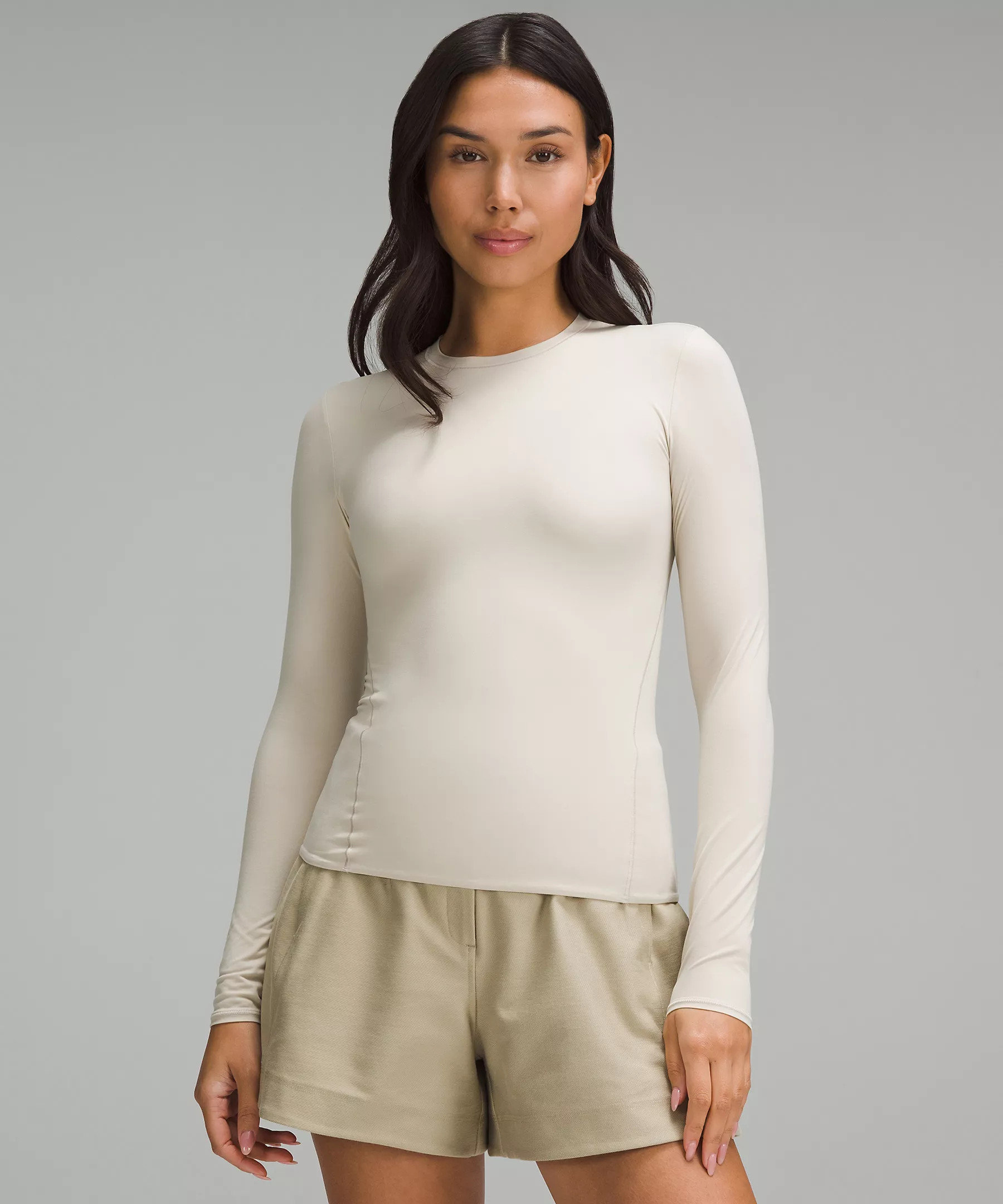 Wundermost Ultra-Soft Nulu Crewneck Long-Sleeve Shirt | Lululemon (US)