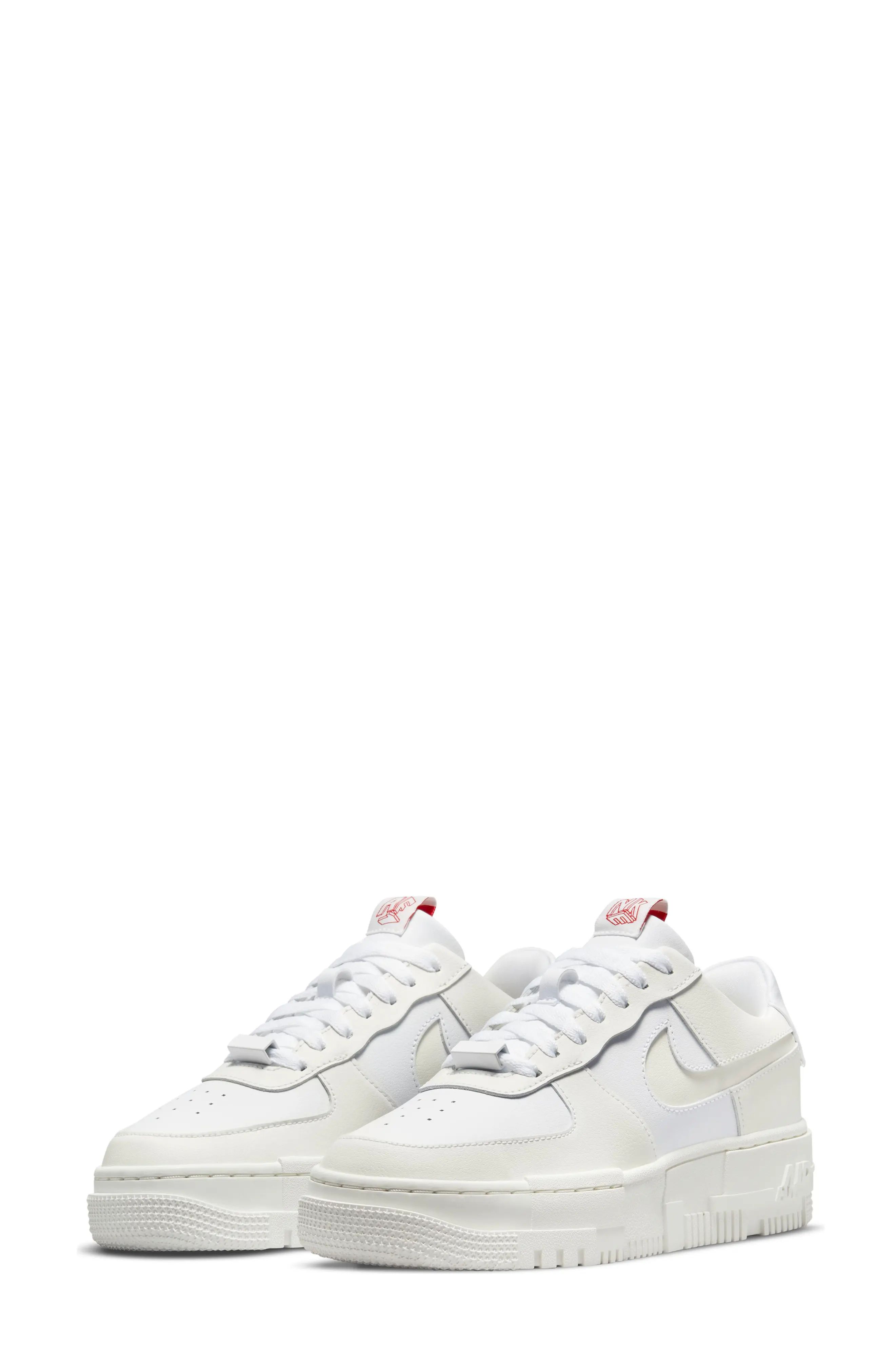 Nike Air Force 1 Pixel Sneaker in Summit White/University at Nordstrom, Size 9.5 | Nordstrom