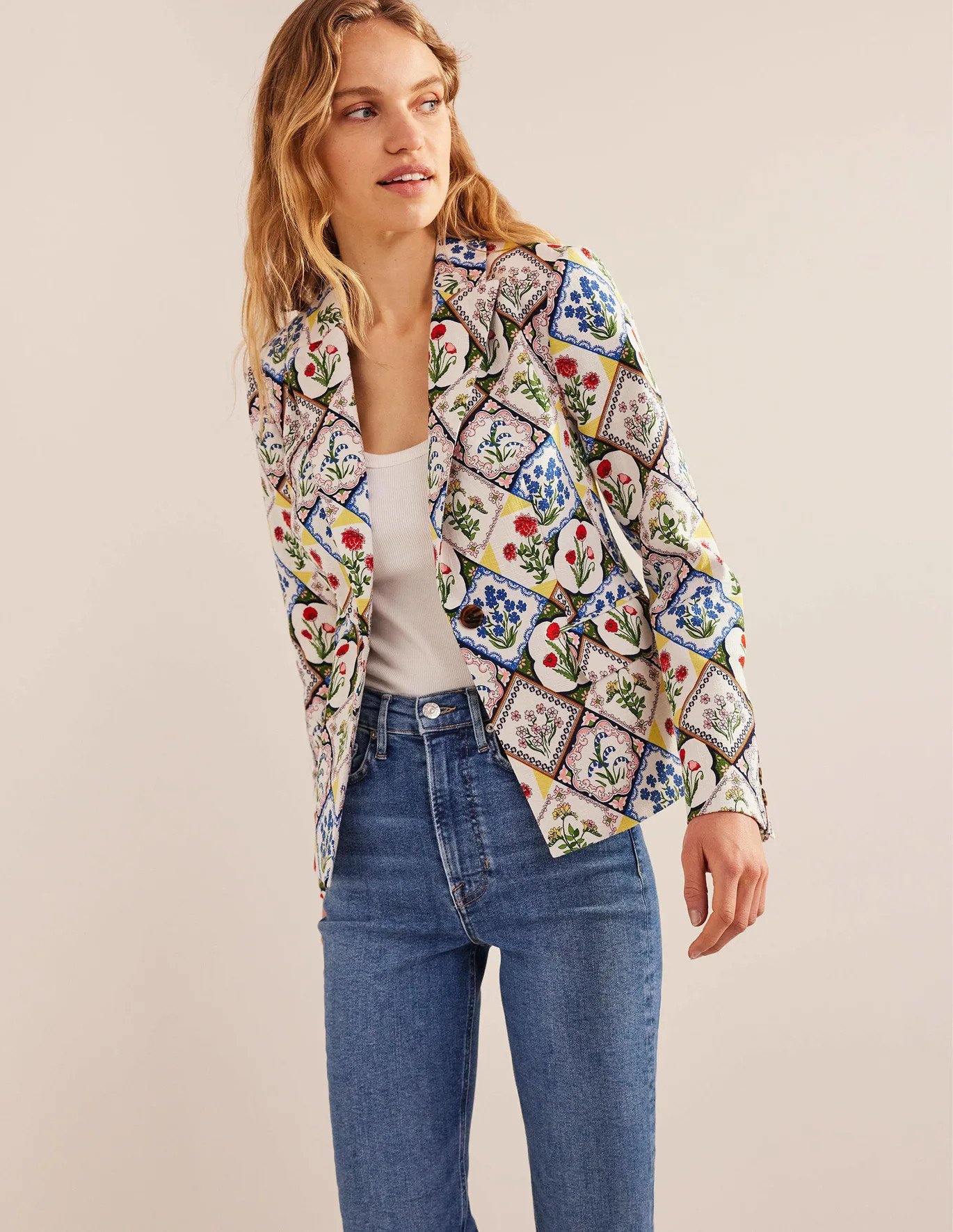 The Somerset Cotton Blazer | Boden (US)