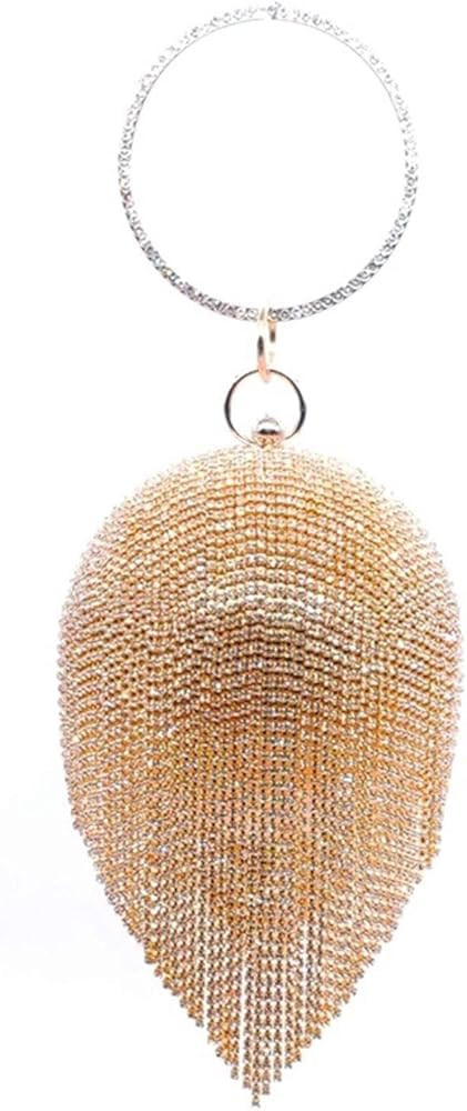 Oweisong Women’s Round Ball Geometric Evening Bag Clutch Acrylic Transparent Cage Purse Vintage... | Amazon (US)