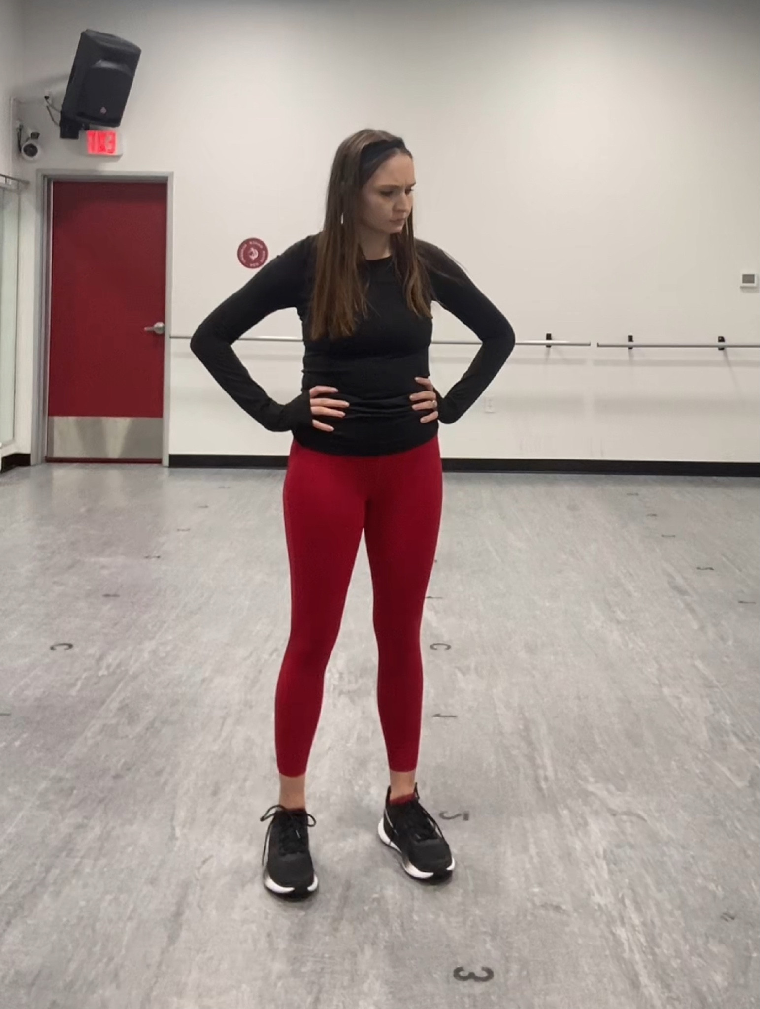 Dance teacher lululemon outfit teaching red leggings 

#LTKMostLoved #LTKfitness #LTKfindsunder100