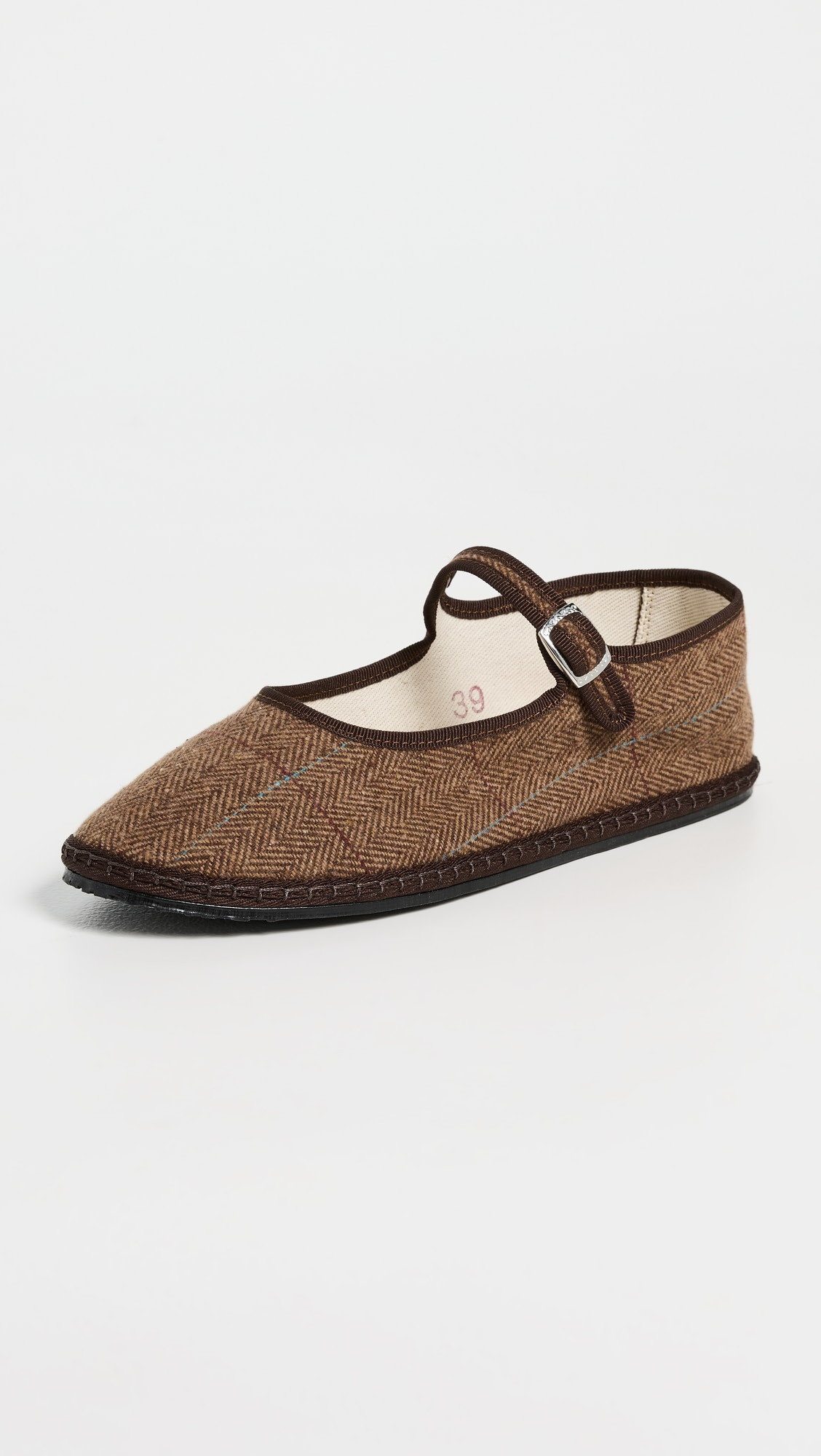 Mary Jane Wool Flats | Shopbop