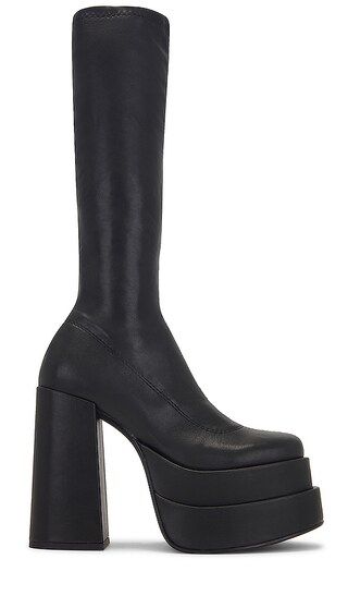 Steve Madden Cypress Boot in Black. - size 10 (also in 8, 8.5, 9, 9.5) | Revolve Clothing (Global)