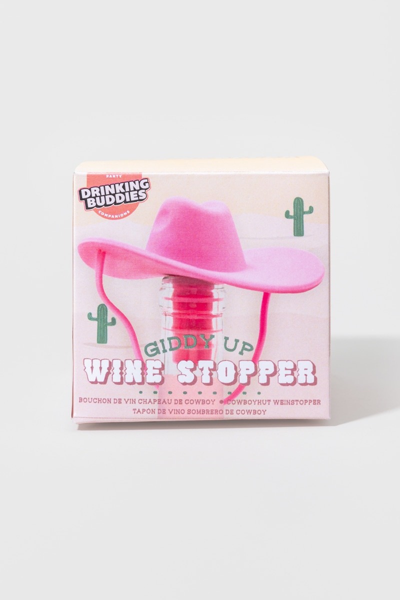 Drinking Buddies Giddy Up Wine Stopper | Francesca's