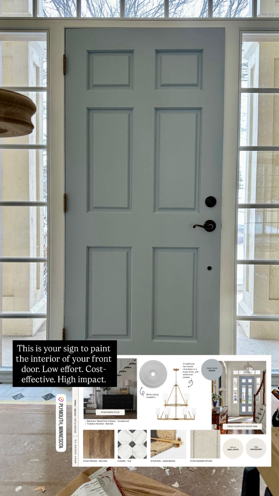 This is your sign to paint the interior of your front door. It’s a low lift task and cost effective, yet is so transformative! Get this entryway look below. ⤵️

#LTKSaleAlert #LTKHome