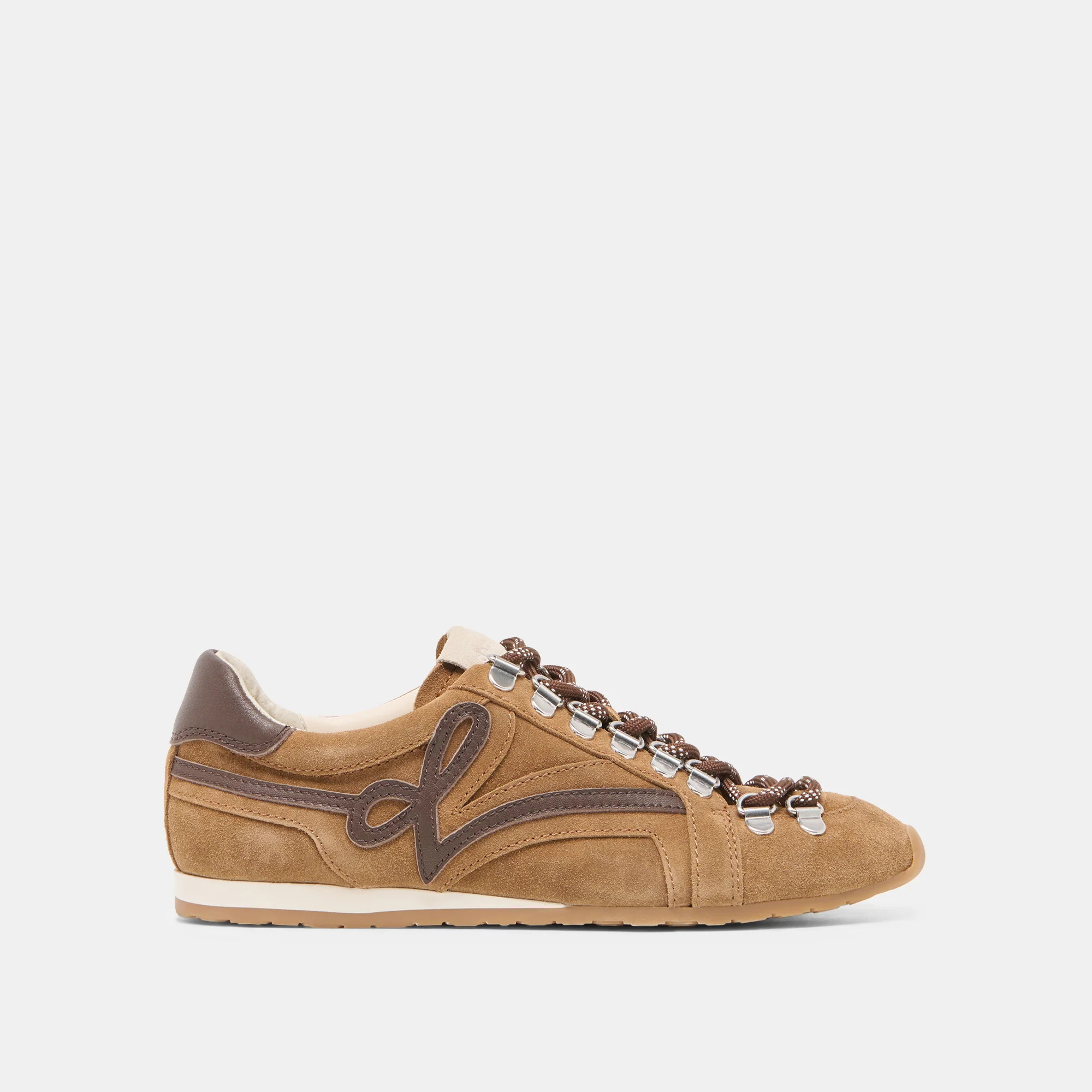 Deacon Sneakers in Light Brown Suede Size 8 By Dolce Vita | DolceVita.com