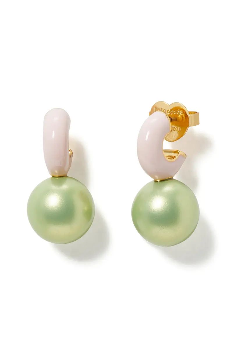 imitation pearl drop earrings | Nordstrom