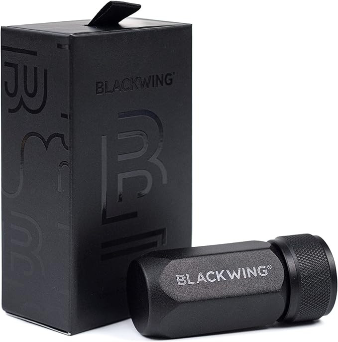 Blackwing One-Step Long Point Sharpener, German Steel Blade, Machined Aluminum, Compact Design, B... | Amazon (US)
