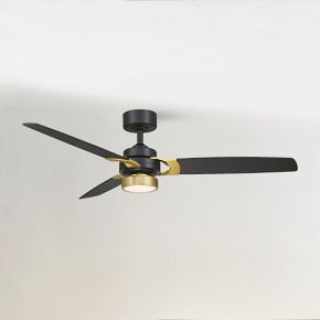 Amped Ceiling Fan with LED Light Kit 52" | West Elm (US)
