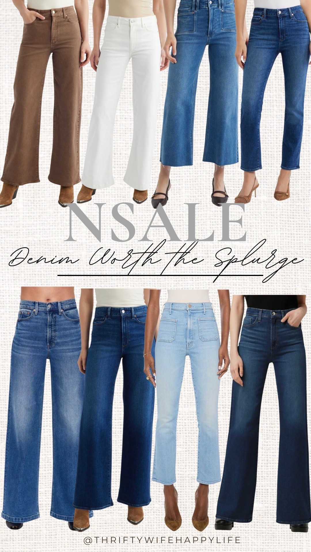 Nsale denim worth the splurge. These are all my favorite higher end denim brands that are worth trying out while they are on sale! #nsale

#LTKSaleAlert #LTKPetite #LTKOver40