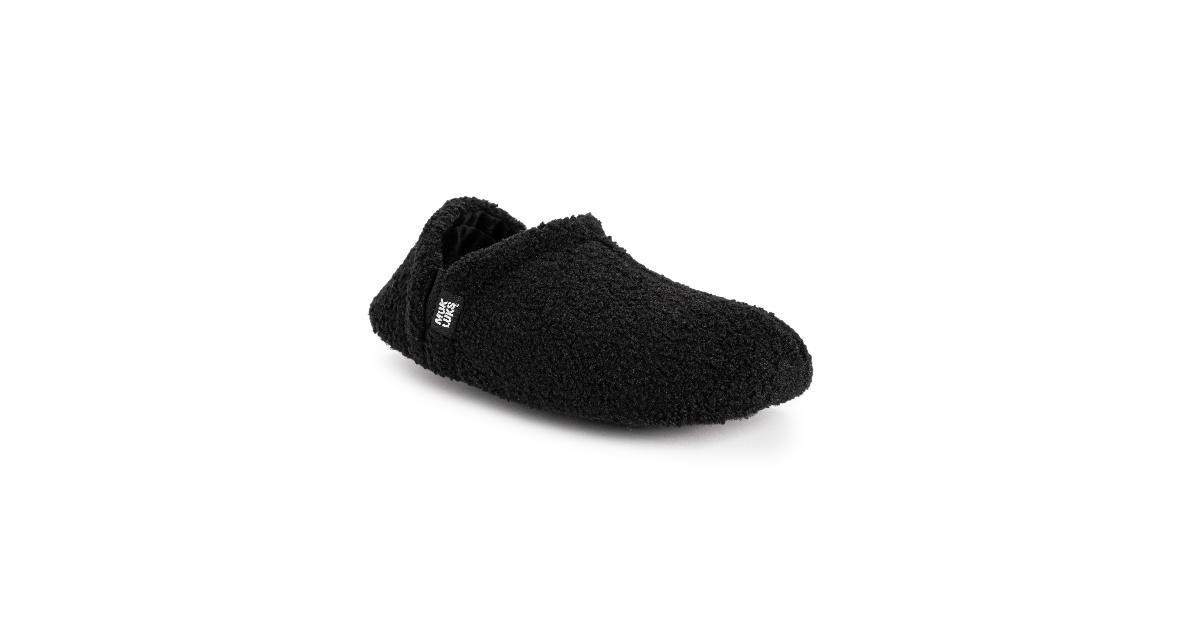 Muk Luks Men's Berber Slipper - Black | Macy's