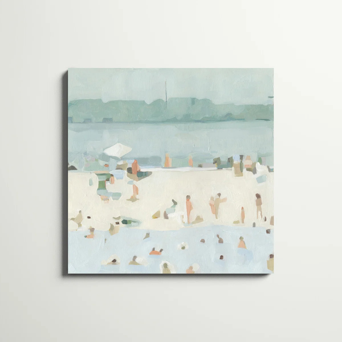 " Sea Glass Sandbar I " by Emma Scarvey Painting Print | Wayfair North America
