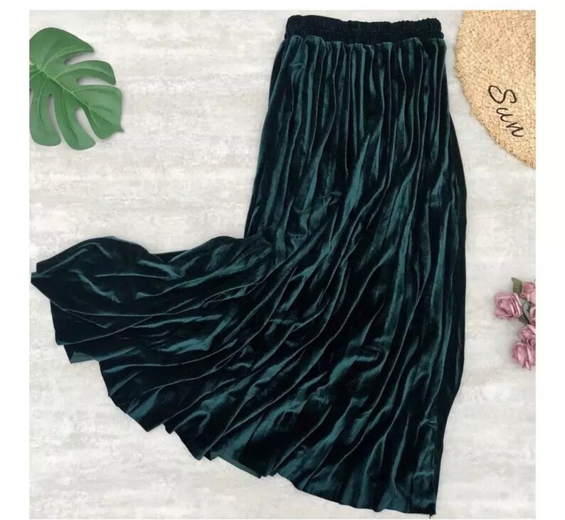 Long Velvet Womens Skirt | Etsy (CAD)