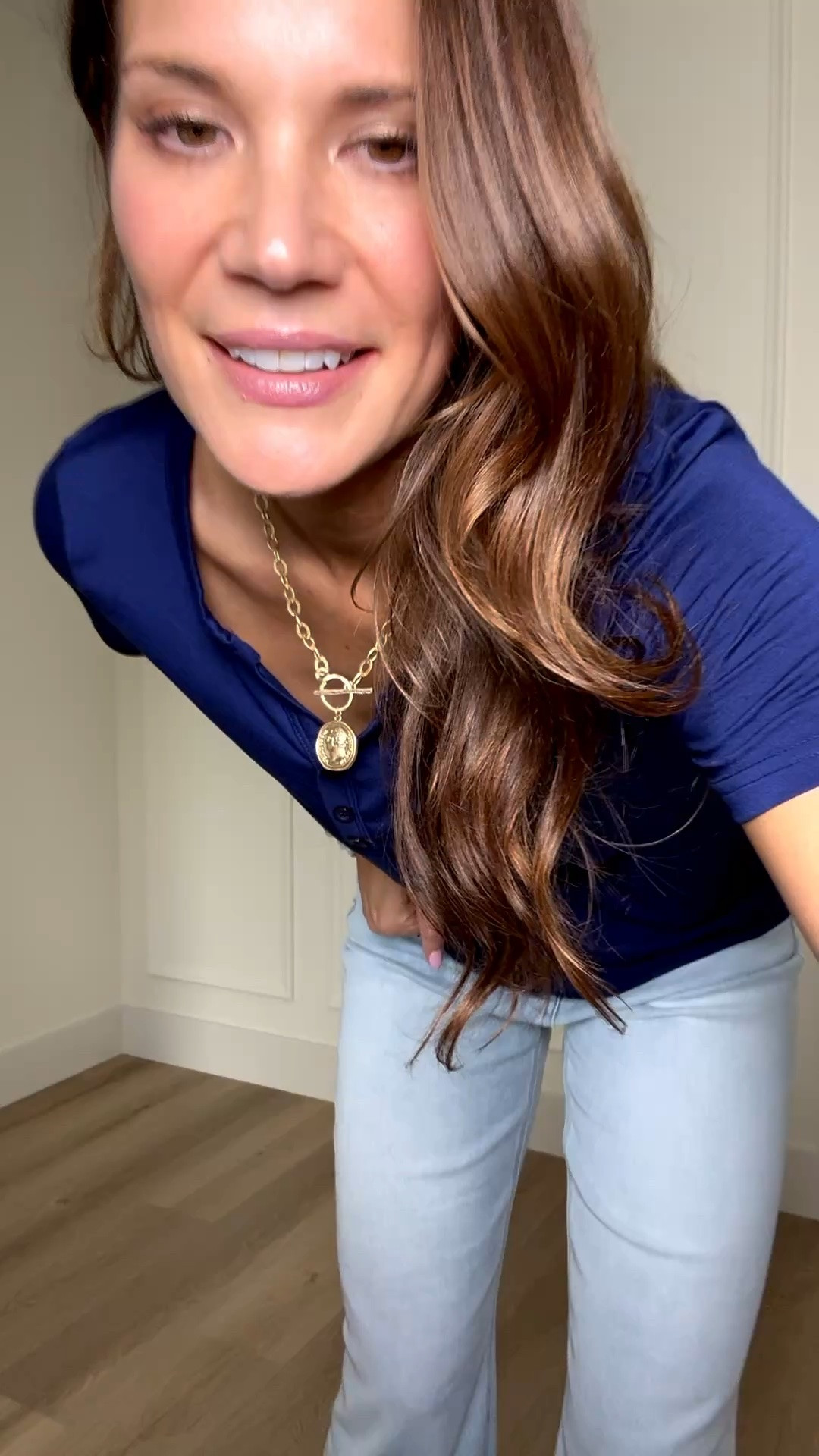 I love a good elevated basic and this top is SO good. The fit is super flattering, lightweight, and easy to style with jeans, shorts, or trousers for an everyday outfit you’ll wear on repeat.

Navy basic top, elevated basics, everyday outfit idea, casual chic style, wide leg jeans outfit, comfy everyday fashion, effortless casual outfit, spring outfit inspiration, summer basics, flattering basic tee, casual mom outfit, easy everyday style, denim outfit idea, minimalist fashion outfit, Stang and Co

#LTKootd #LTKmomlife #LTKTall