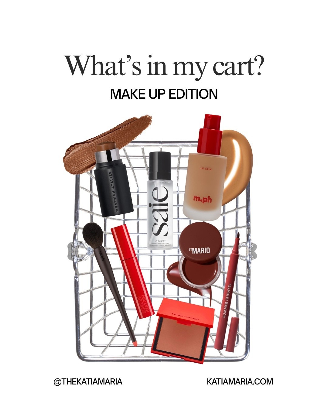 Currently on my Sephora shopping cart 🛒💄🛍️