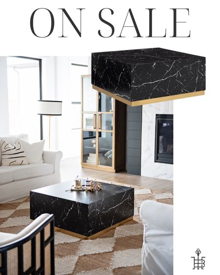 I love this table from me, Wayfair sell! It is a faux marble, but looks so realistic with a fraction of the cost!

Living room, furniture, coffee, table, modern furniture, modern coffee table, modern living room, black, marble furniture, mid century, modern, gold furniture, brass furniture

#LTKhome #LTKsalealert #LTKSeasonal