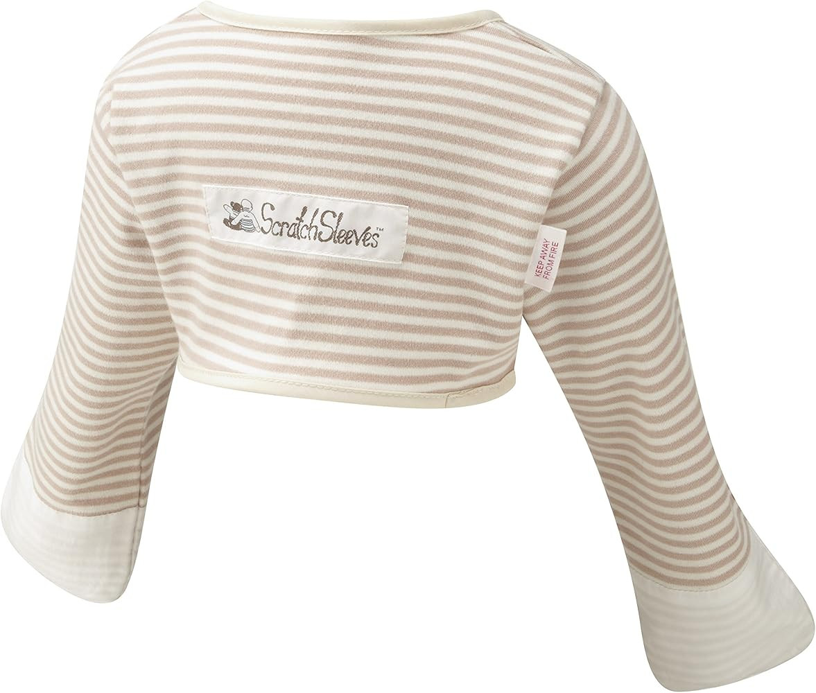 ScratchSleeves | Stay-On Baby/Toddler Scratch Mitts Stripes Eczema Psorisis | Amazon (CA)