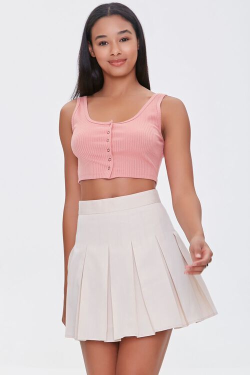 Pleated A-Line Mini Skirt | Forever 21 (US)