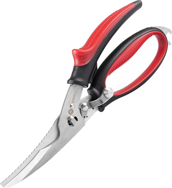 Poultry Shears Heavy Duty Professional – Ultra Sharp Poultry Scissors – Meat Scissors that Co... | Amazon (US)