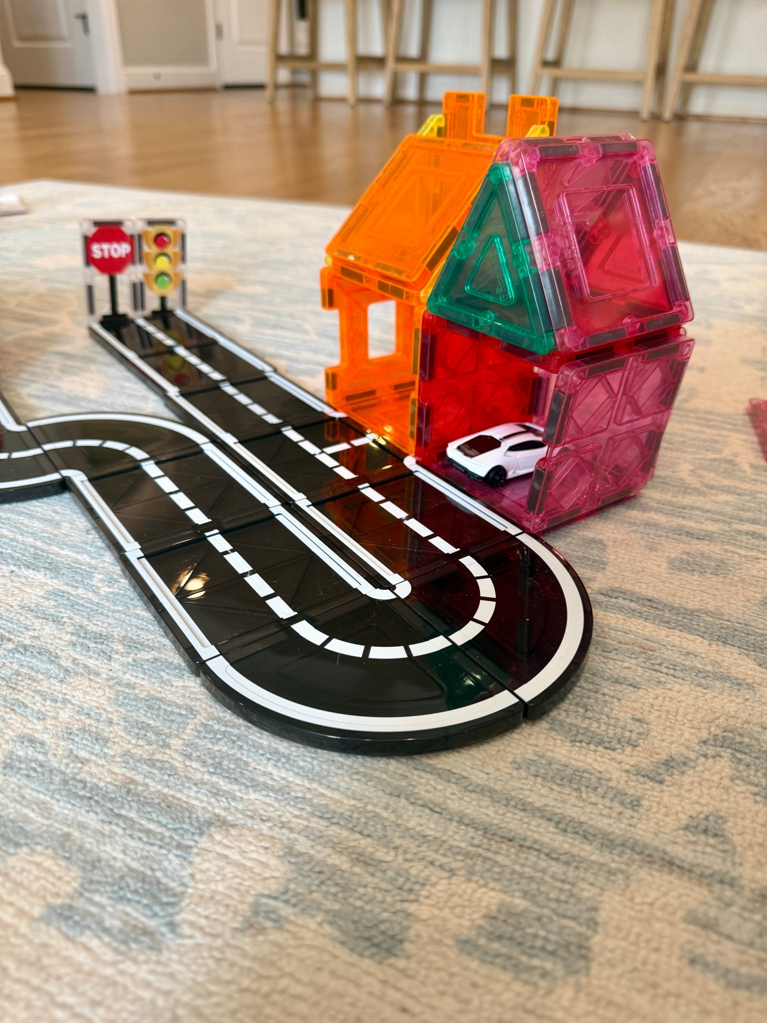 Fantastic set of magnetic street tiles! My car kid absolutely love these, and I love how durable and budget friendly they are. 🚗 a car kid’s perfect gift 🎁 

I bought this set as an Easter gift, but I was too excited and gave it to my son right away. We built houses and shops with his old classic Picasso tiles set, and then built roads and bridges with this new set! STEM and coordination play 💜

#LTKKids #LTKSaleAlert #LTKTravel