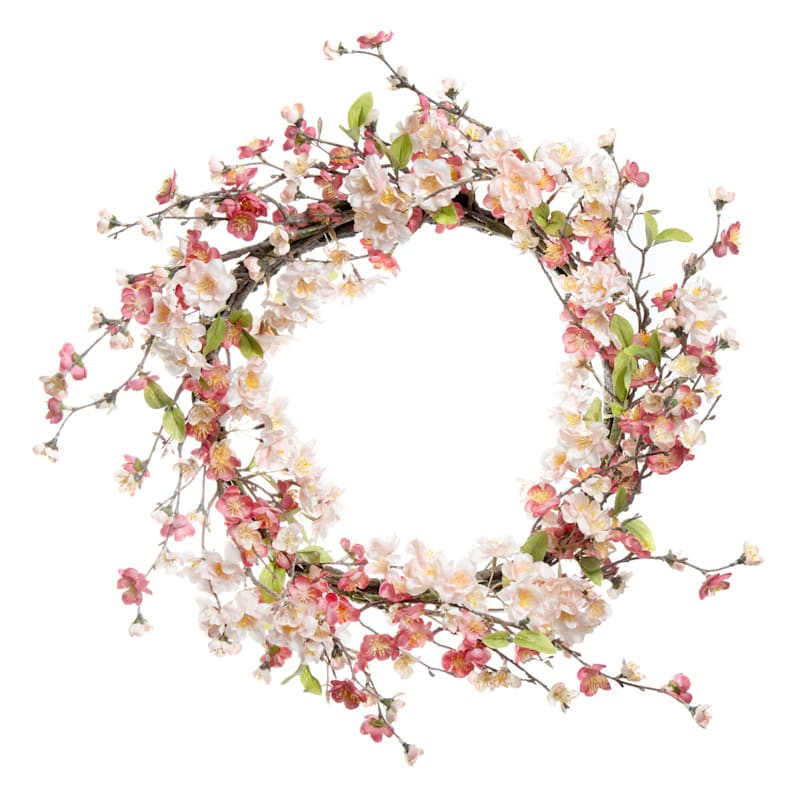 26In Cherry Blossom Wreath Pk | At Home