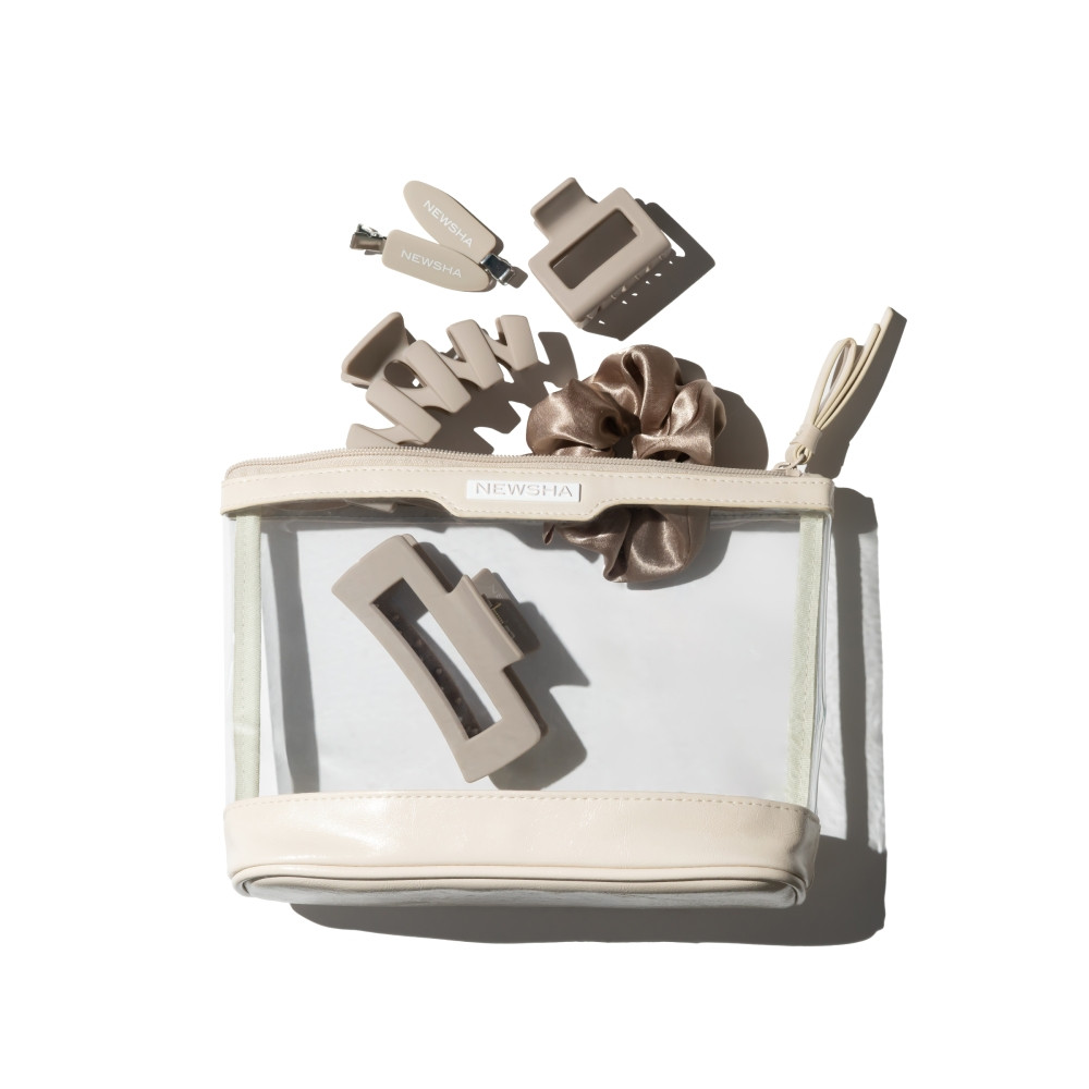 Hair Accessories Set Beige | 5er | NEWSHA