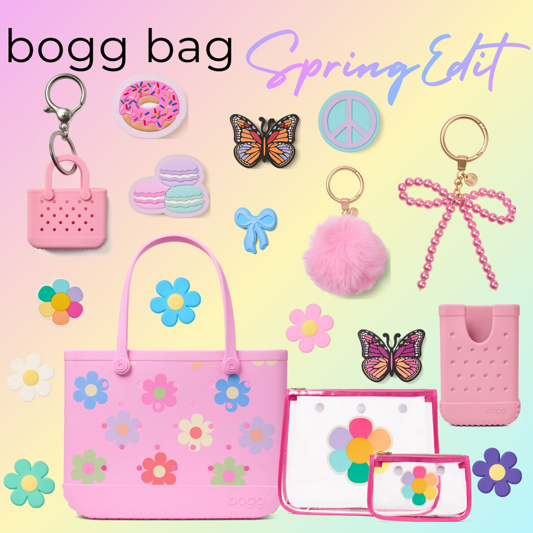 Bogg Bag: Spring Edit 🌺 

The Bogg Bag Spring Edit is the ultimate everyday tote for warmer weather. This pink spring setup is waterproof, durable, and fully customizable with Bogg Bag charms, keychains, and matching organizers. It’s perfect for beach days, poolside lounging, spring travel, busy work shifts, and everyday errands. 

I love that it wipes clean, stays upright, and holds everything—making it a favorite for nurses, moms, teachers, vacations, and on-the-go lifestyles. 

Cute, practical, and spring-ready all in one bag 🌸✨

👉 Tap to shop the Spring Bogg Bag + accessories

--
spring beach tote, pink everyday bag, waterproof utility tote, customizable bag accessories, pool and beach bag, nurse work tote, travel friendly carryall, spring bag essentials, wipeable tote bag, versatile lifestyle bag, nurse bag, gifts for her, baby bag 

 @boggbags

#LTKSeasonal #LTKTravel #LTKWorkwear