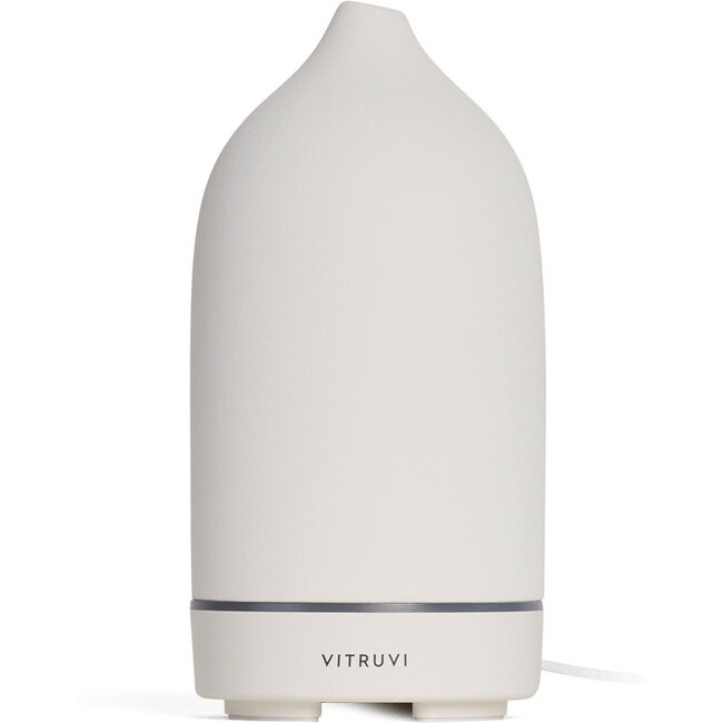 Vitruvi | Stone Diffuser, White | Maisonette | Maisonette