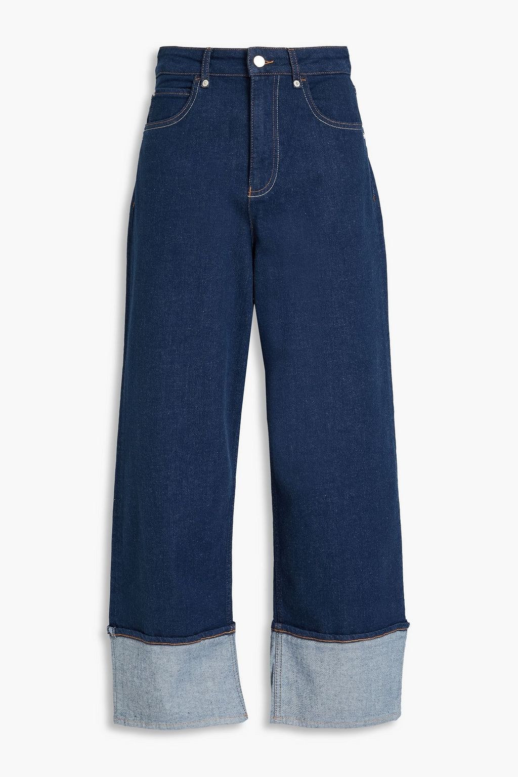High-rise wide-leg jeans | The Outnet (UK and Europe)