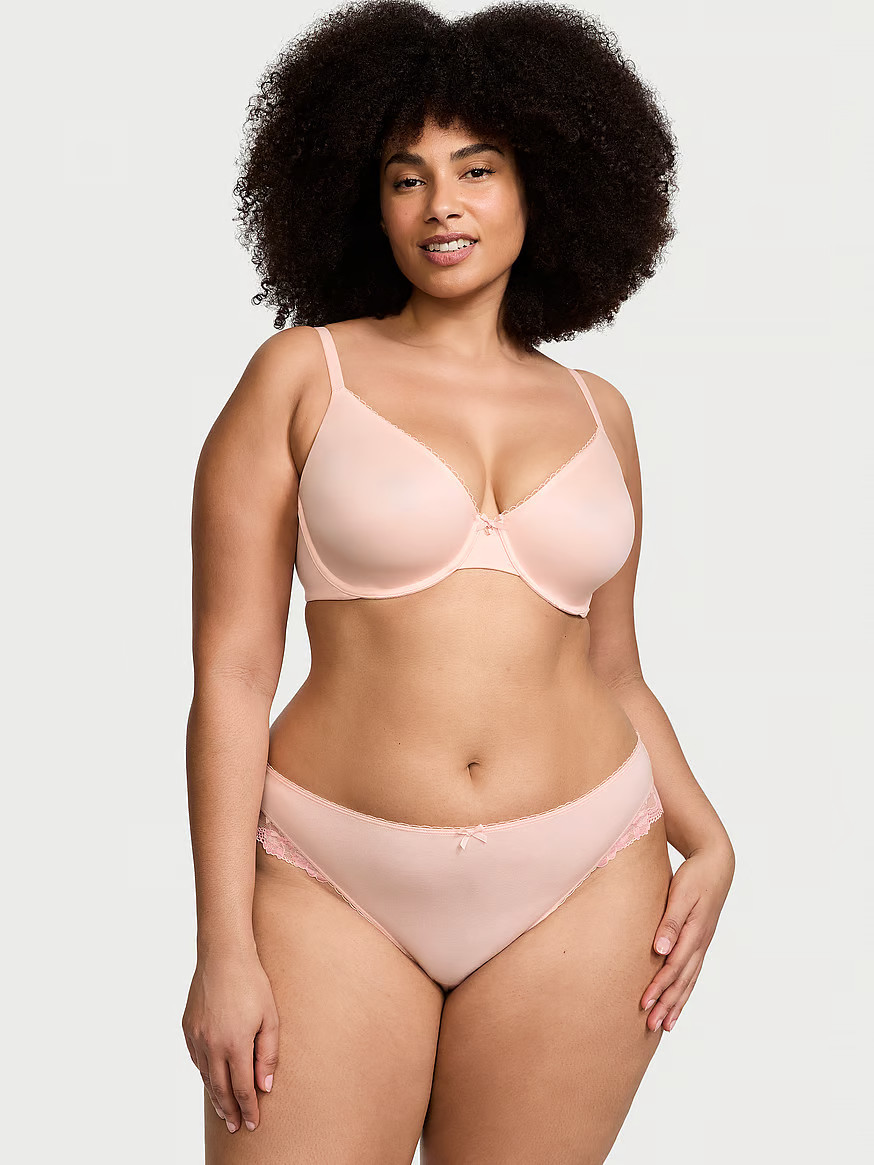 Buy Invisible Lift Unlined Smooth Demi Bra, Purest Pink - Order Bras online - Victoria's Secret U... | Victoria's Secret (US / CA )