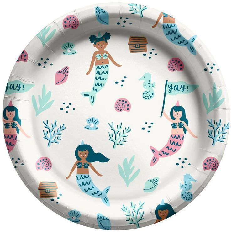 10ct Under The Sea Dinner Paper Plates - Spritz™ | Target