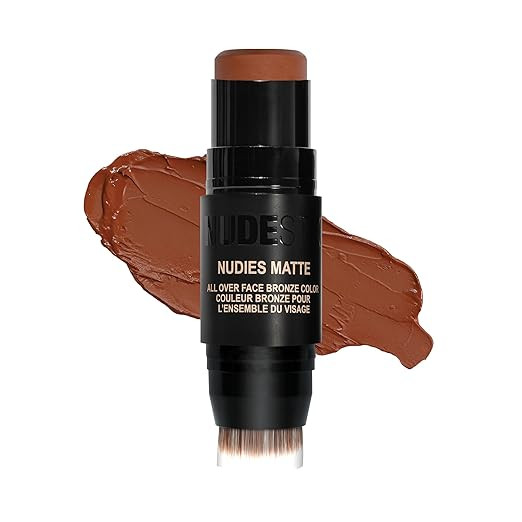Nudestix Nudies Bronze All Over Matte Bronzing Stick – 3-in-1 Cream Bronzer for Cheeks, Eyes & ... | Amazon (US)