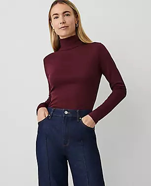 Turtleneck Top | Ann Taylor (US)