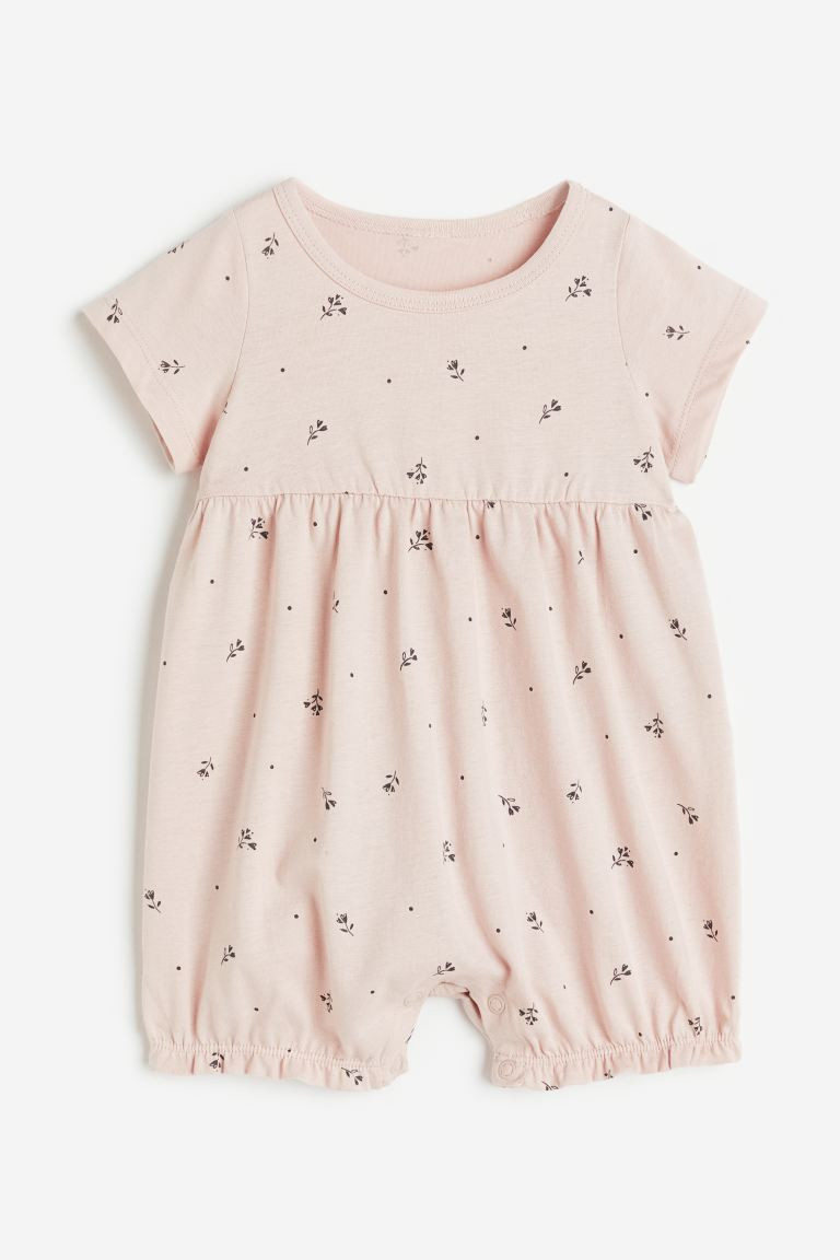 Short-sleeved Romper Suit | H&M (US + CA)