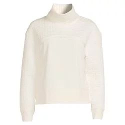 Avia Women's Long Sleeve Quilted Mock Neck Pullover | Walmart (US)