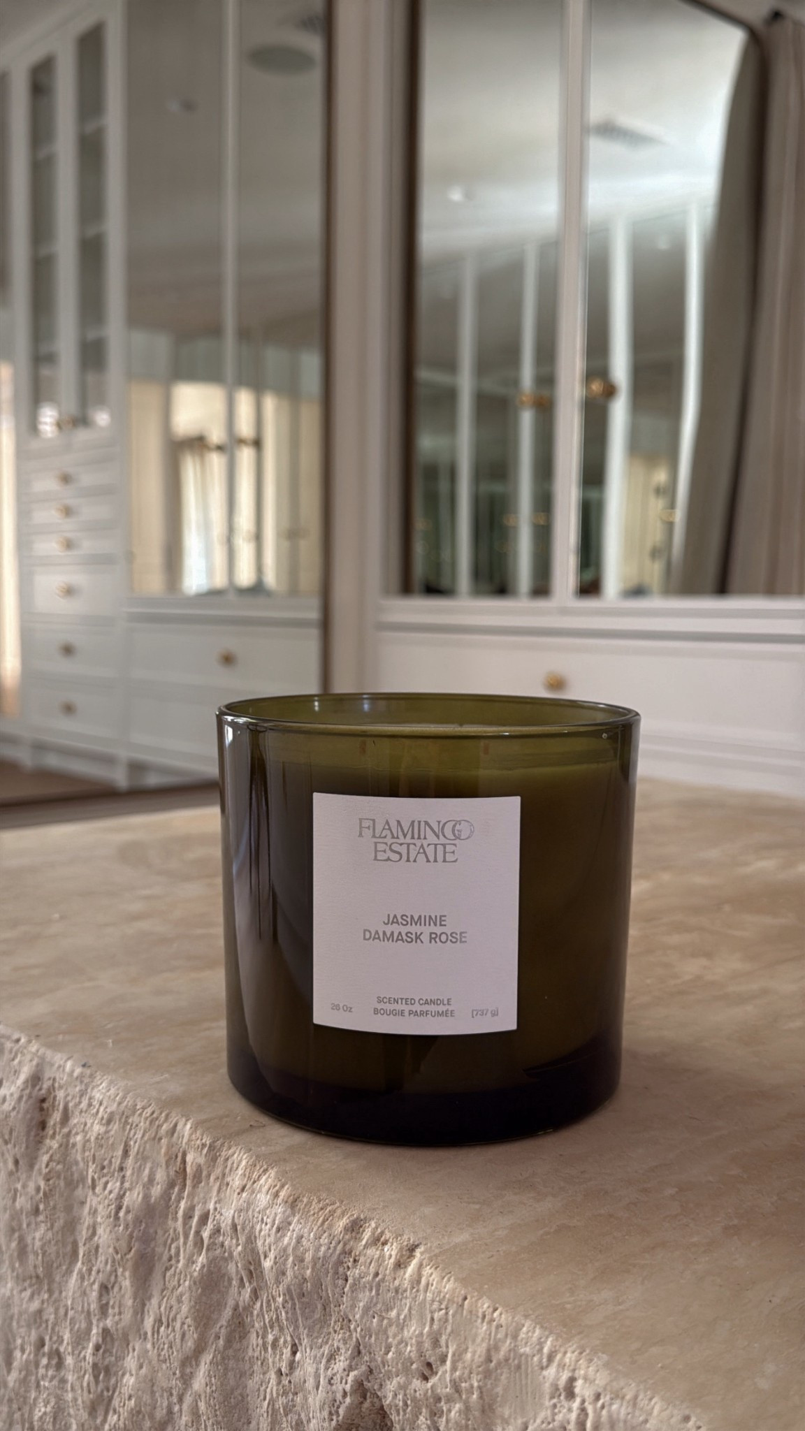 the best candle scent 🌹 I have both sizes in my home, great for gifts and you can personalize them too 🤍