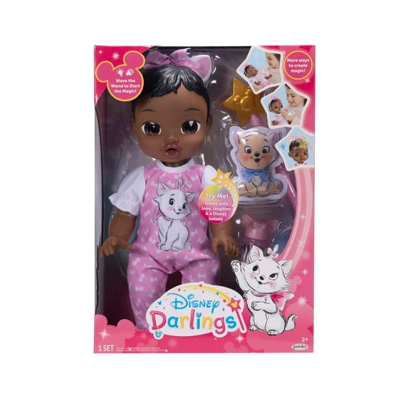 Disney Darlings Deluxe Marie Feature Baby Doll for Child Ages 2+ | Walmart (US)