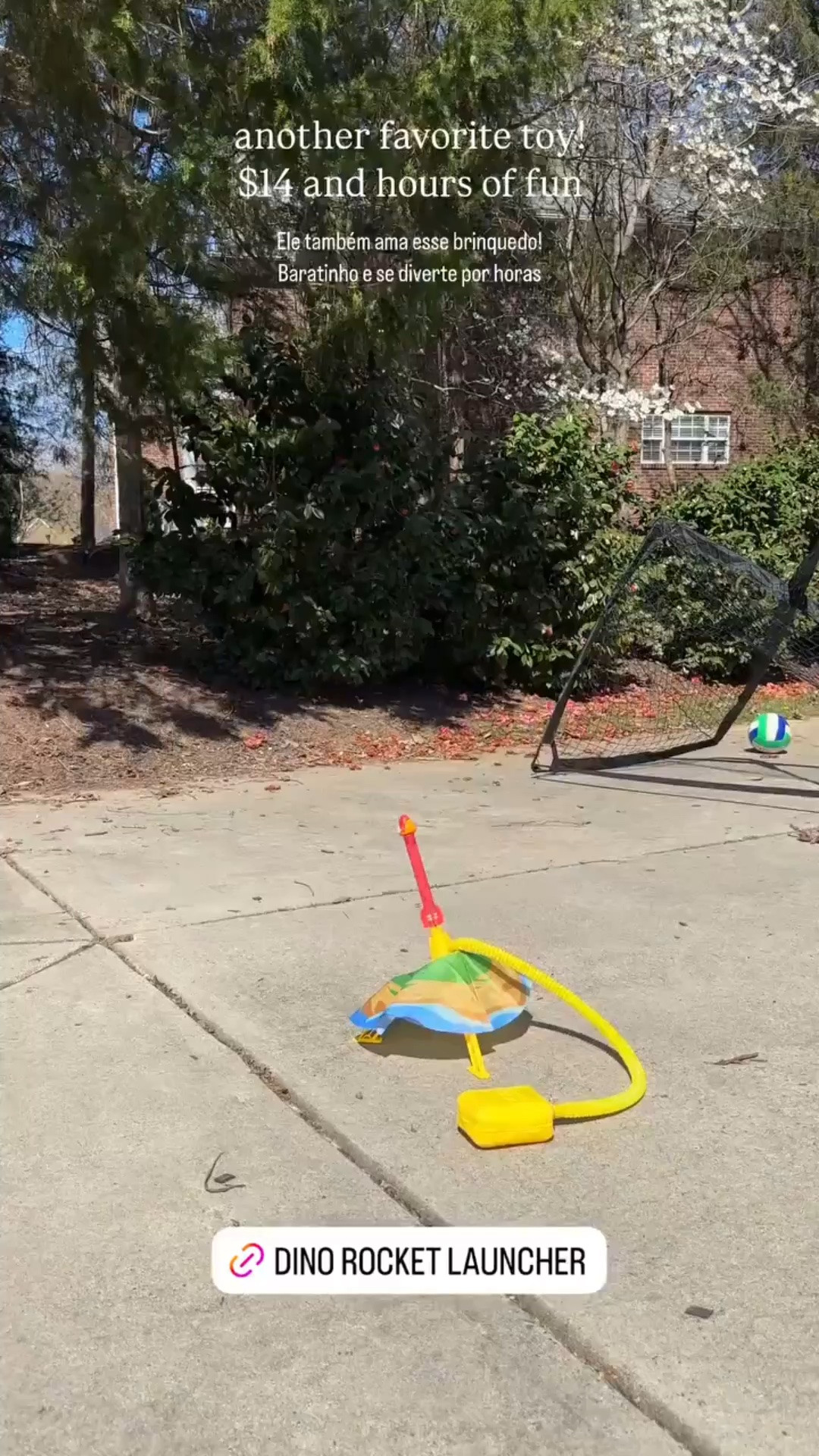 Outdoor playtime just got a serious upgrade with this Amazon Dino Rocket Launcher! Such an easy way to keep the kids active and outside.

amazon finds, outdoor activities, kid toys, backyard games, toddler fun, mom life, summer vibes, screen free activities

#LTKKids