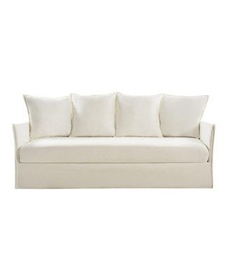 Gottfried Modern 80.3" Slipcovered Sofa with Removable Seat and Back Cushions | Macy's
