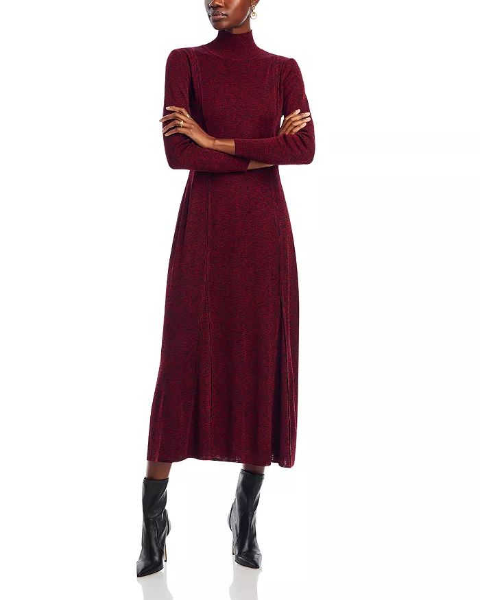 Mock Neck Knit Maxi Dress | Bloomingdale's (US)