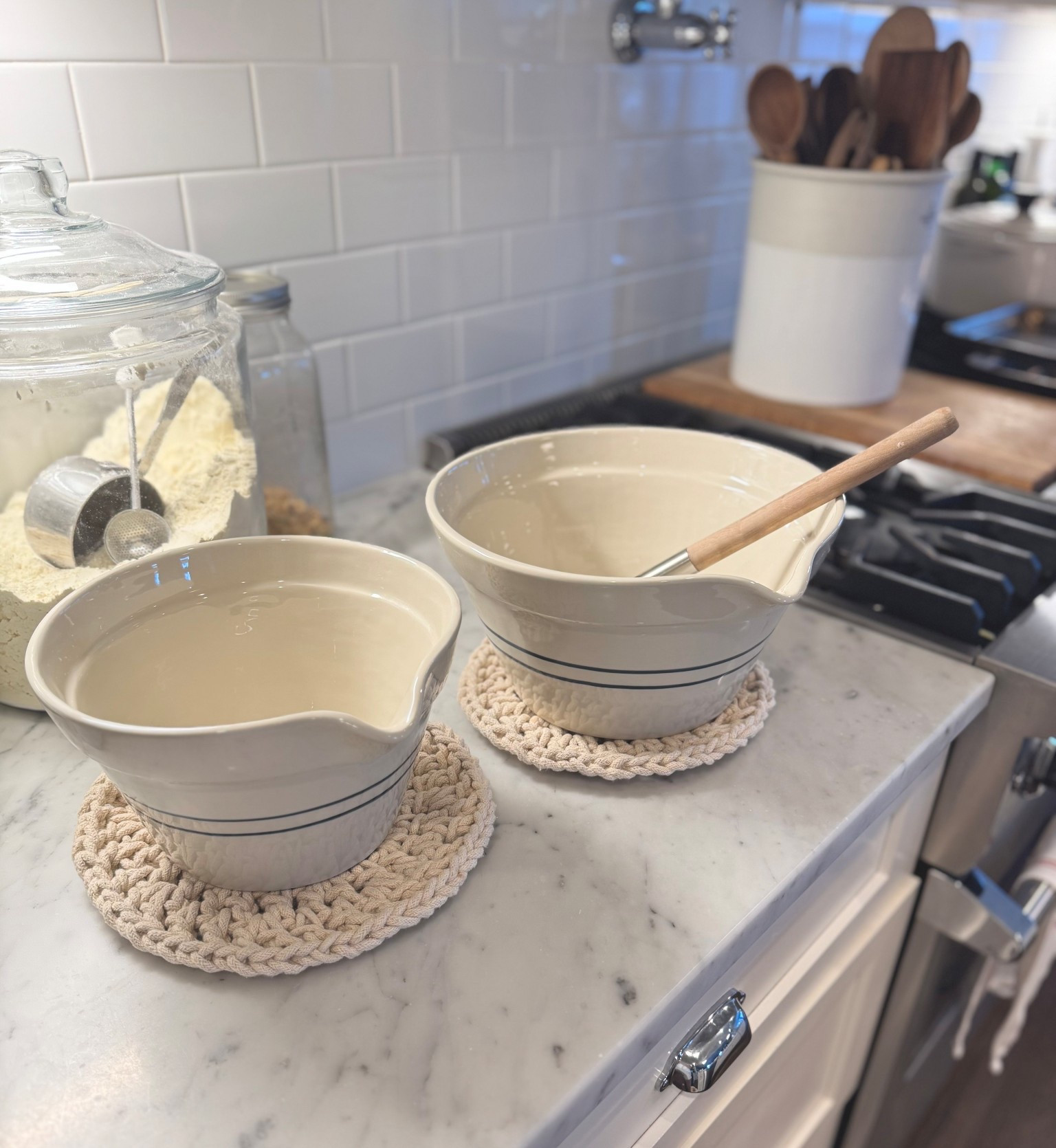 My favorite classic mixing bowls. 