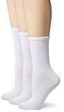 Hanes Women's 3-Pack Lightweight ComfortSoft Mid-Calf Crew Socks | Amazon (US)