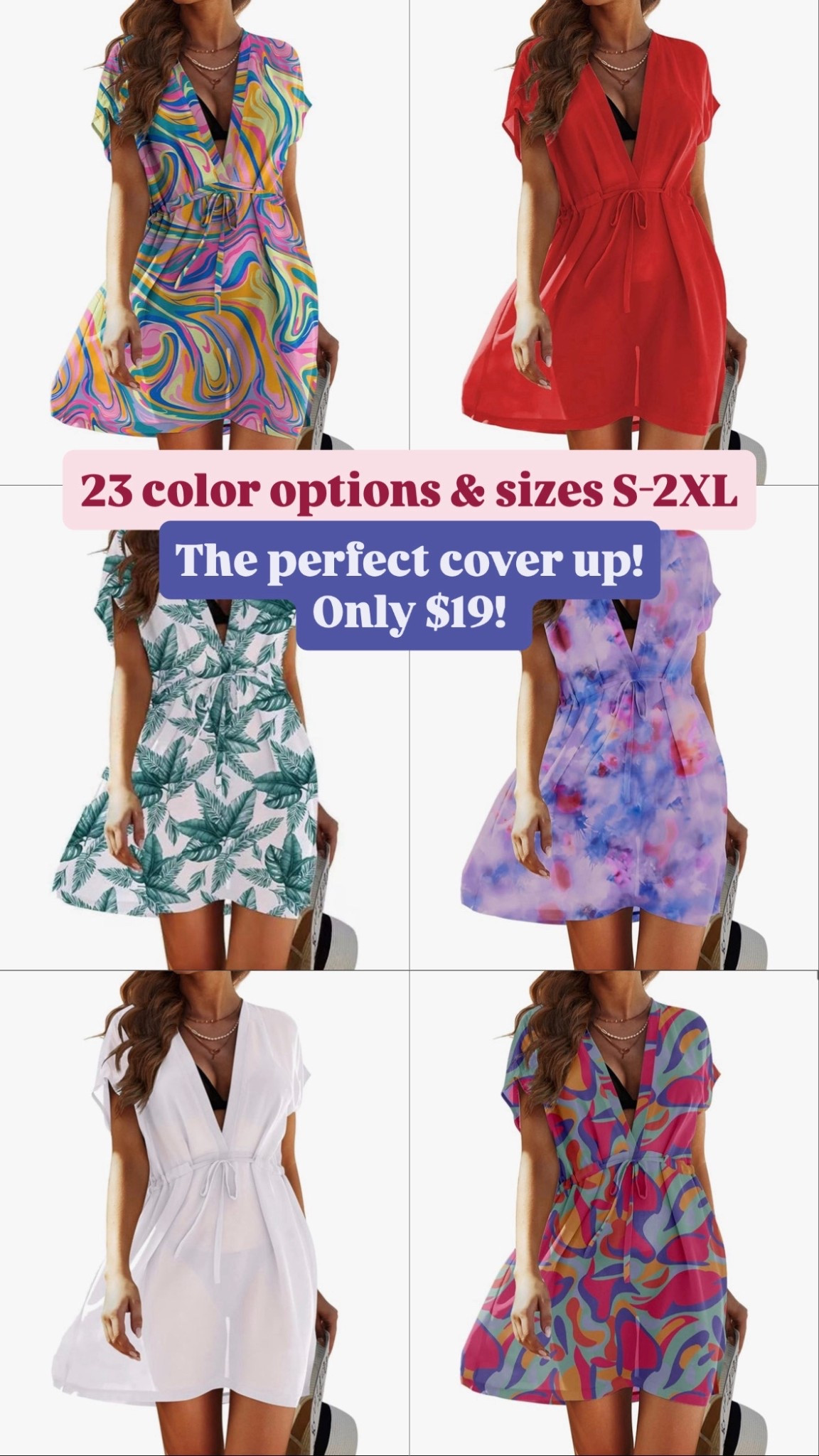 SALE alert! The perfect swimsuit cover up only $19