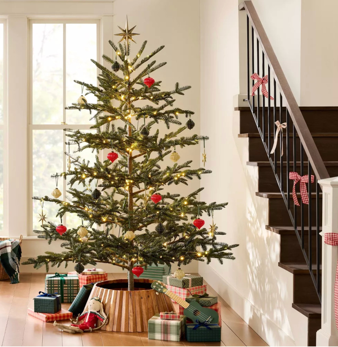 Target's Hearth & Hand Christmas tree this year is so pretty! 

 #LTKHoliday #LTKHome